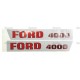 Emblemsæt Ford 4000