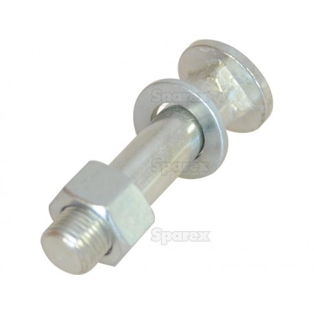 Bolt og møtrik 5/8 x 73mm