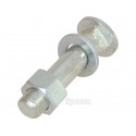 Bolt og møtrik 5/8 x 73mm