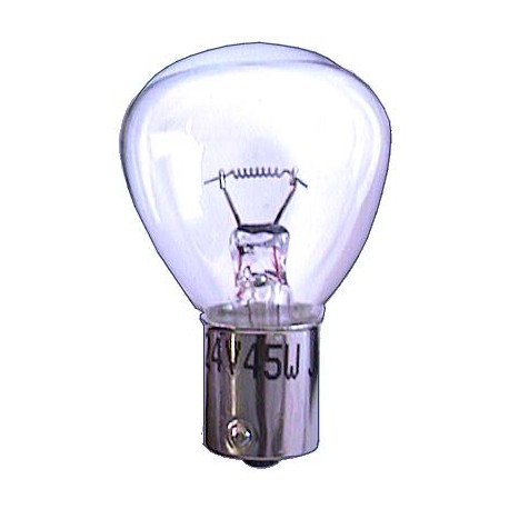 Pære, 12V, 45W Watts, BA15s Sokkel