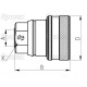 Bremsekobling Hun 3/8 BSP