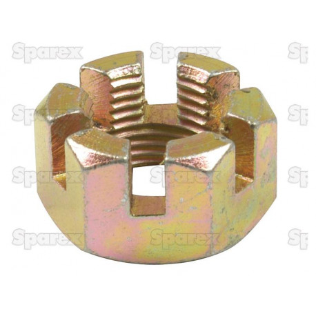 Kronemøtrik 3/4" UNF