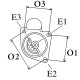 Starter 12V 3,0 KW